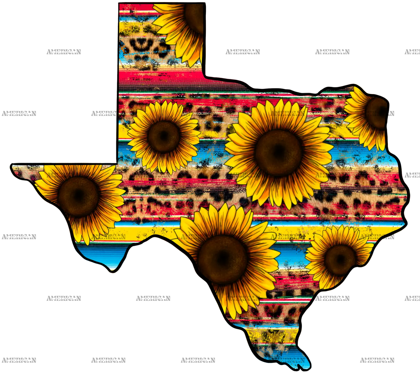 Texas_Sunflowers_Serape