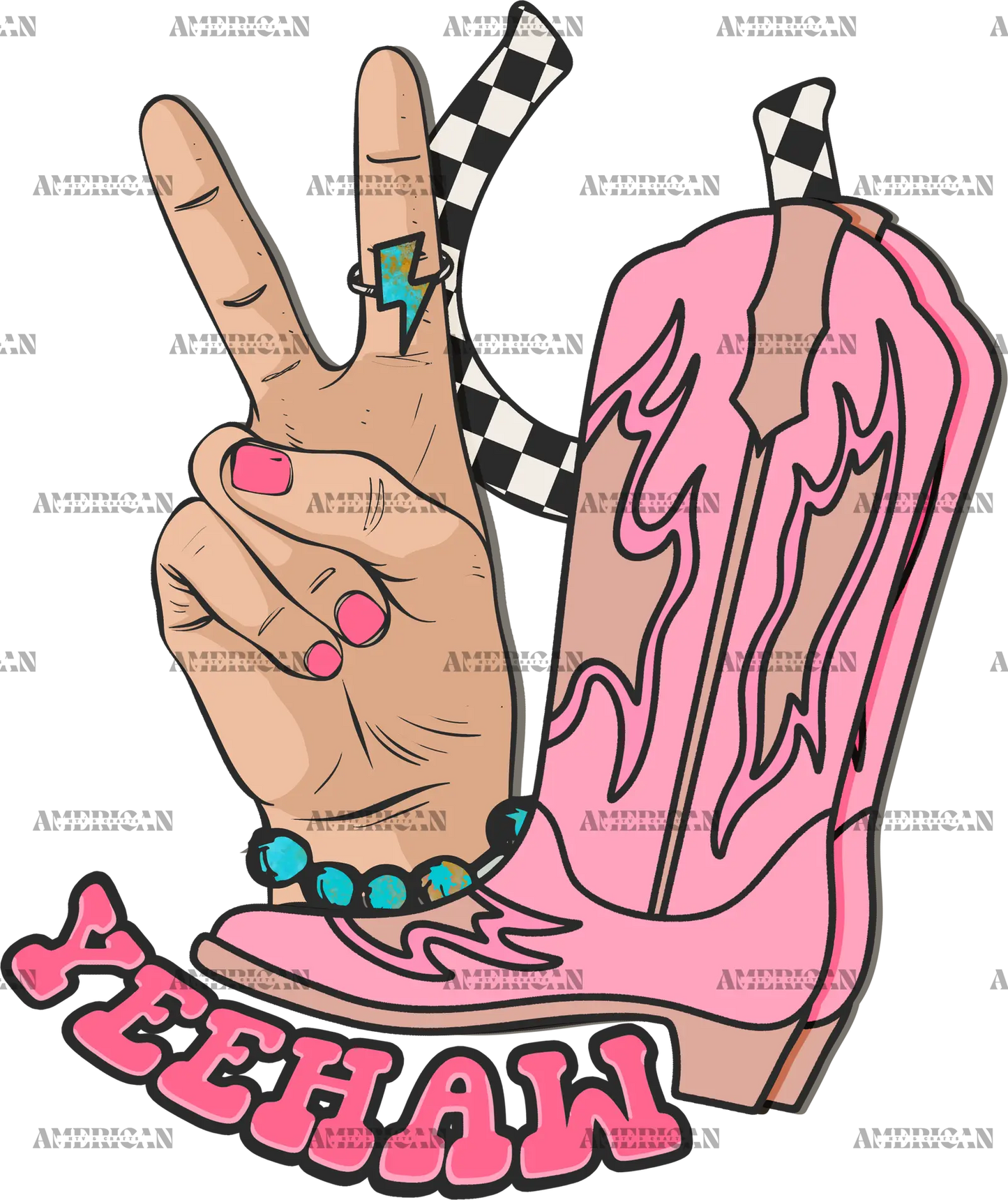 Yeehaw_Cowgirl_Peace