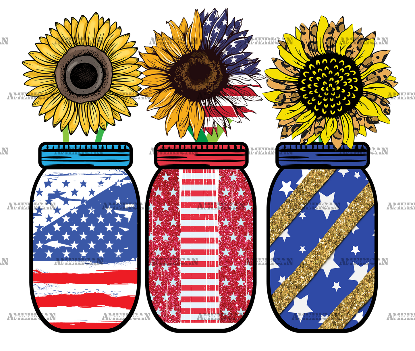 American_Sunflower_Jars