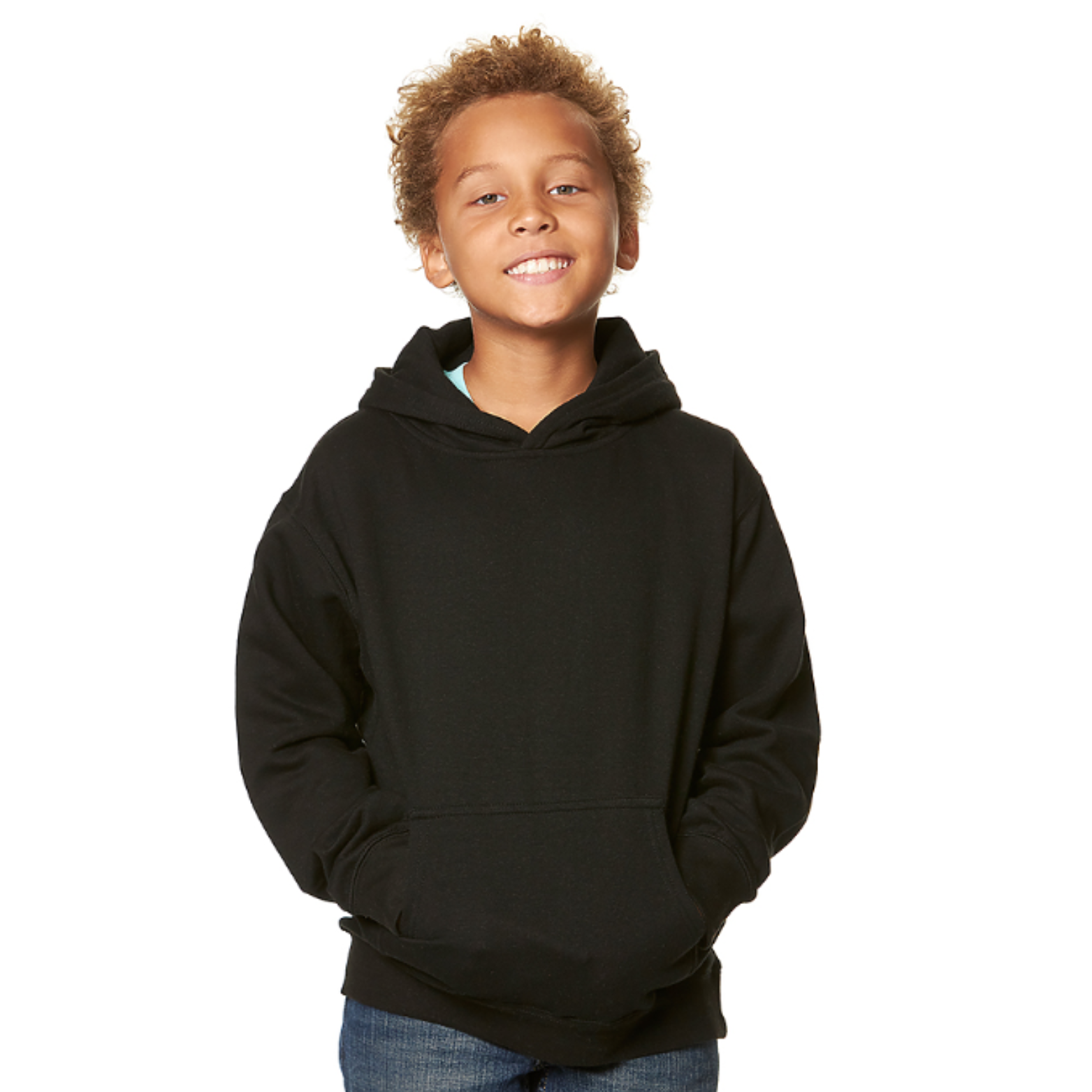 Youth Comfort Hoodies - Black, X-Small image