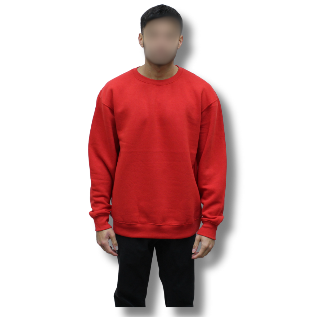 Adult Premium Blank Sweatshirts - Red image