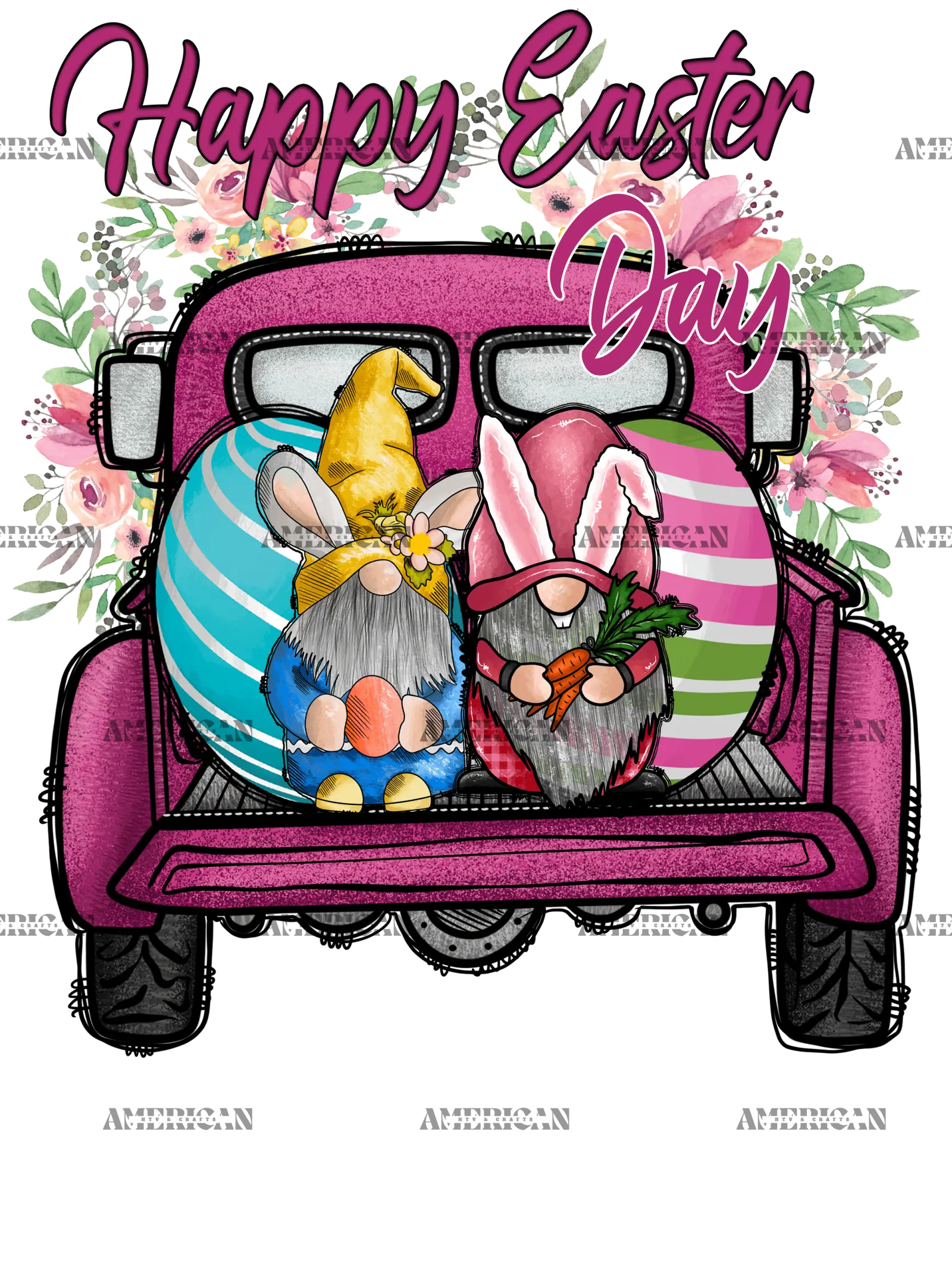 Happy_Easter_Day_Pink_Truck.png