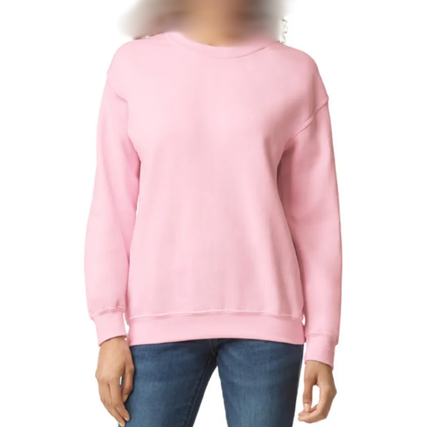 Adult Premium Blank Sweatshirts - Light Pink image