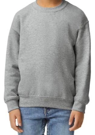 Youth Premium Blank Sweatshirts - Sport Grey, Large image