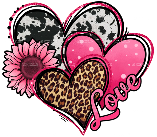 Valentines_Day_Western_Hearts_And_Sunflower_cow_hide