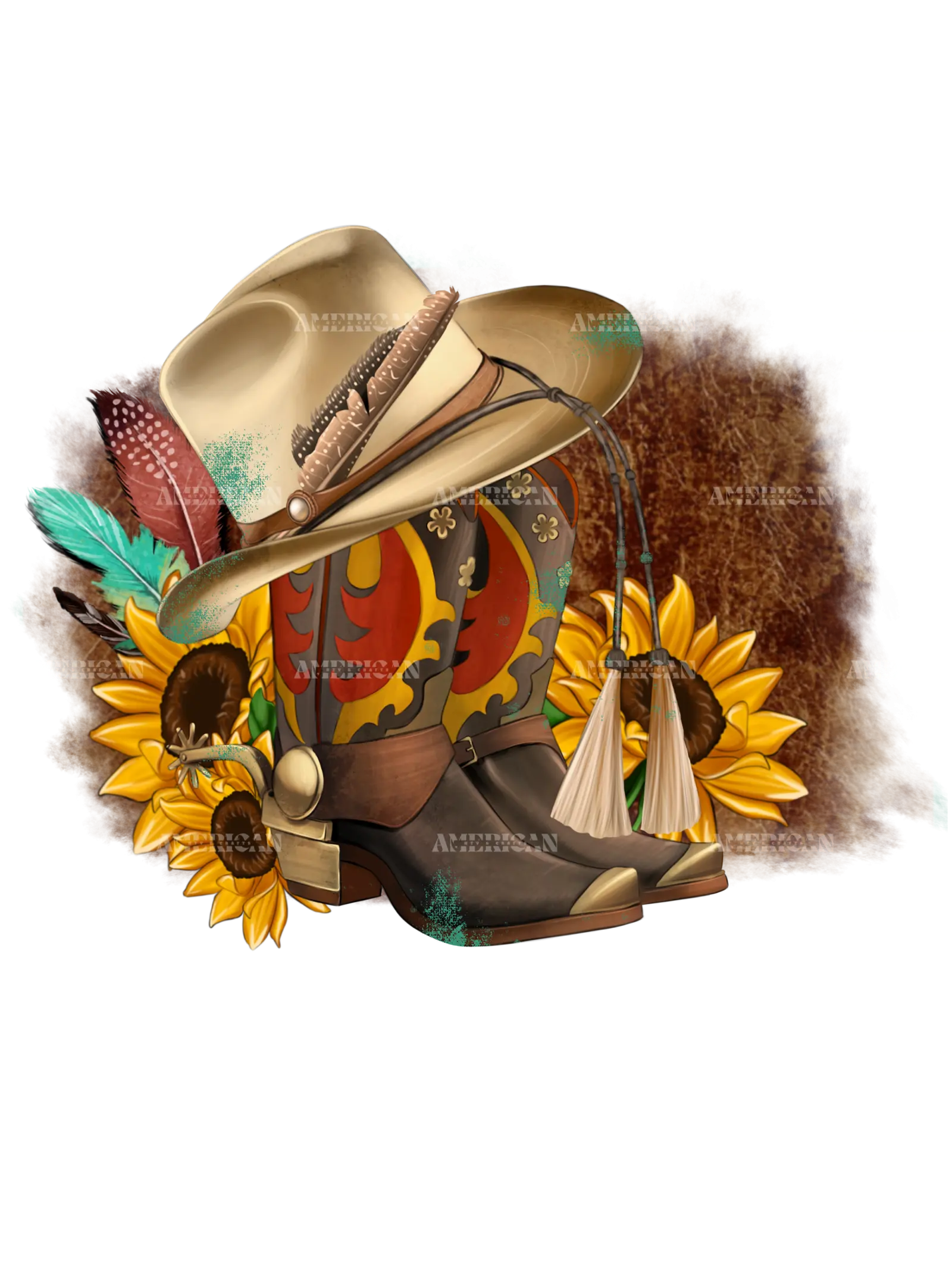Western_Boots_And_Hat_cowboy