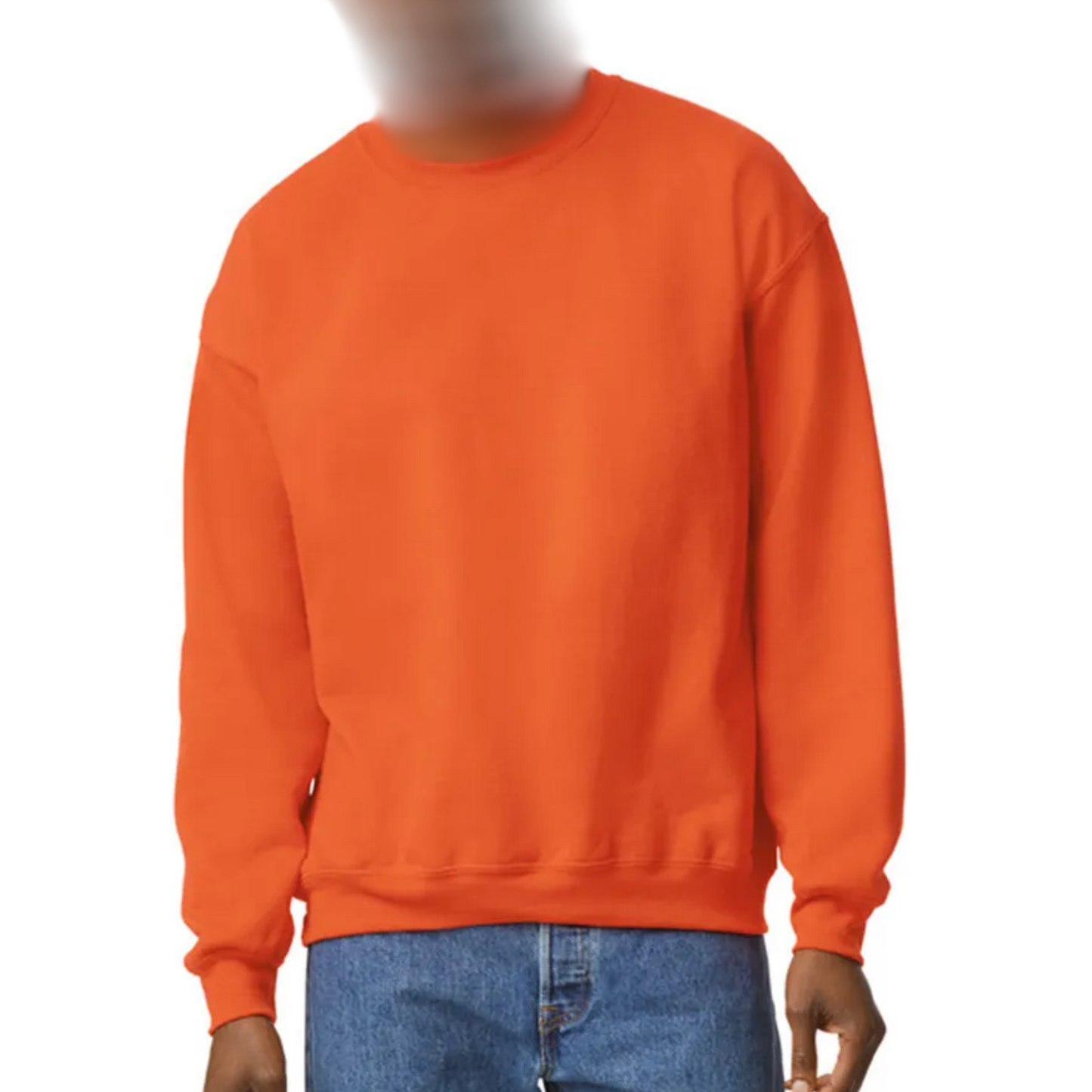 Adult Premium Blank Sweatshirts - Neon Orange image