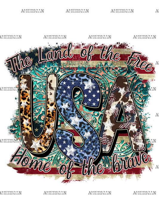 The_Land_Of_The_free_Home_Of_The_Brave
