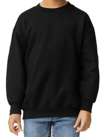 Youth Premium Blank Sweatshirts - Black, X-Large image