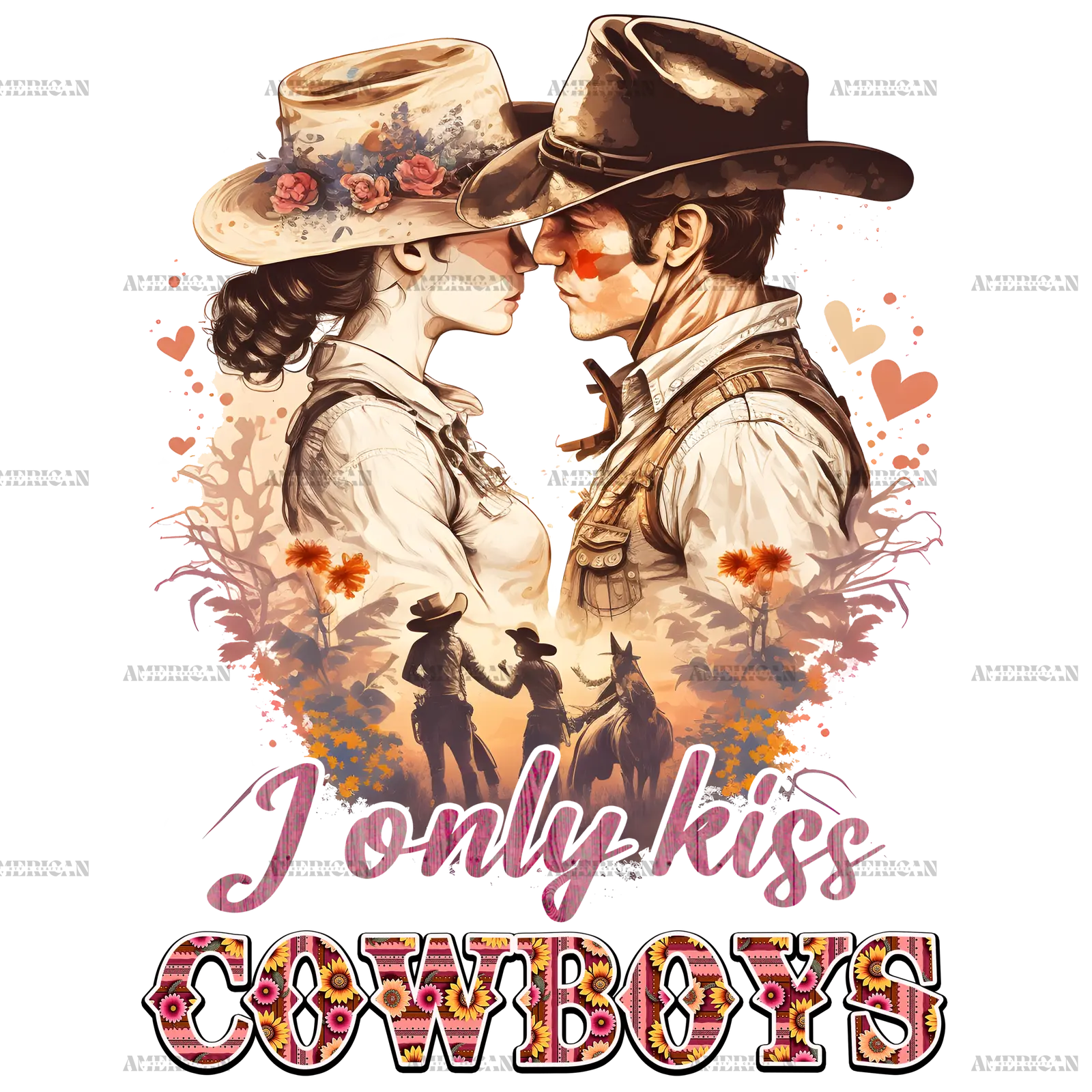 I_Only_Kiss_Cowboys_Western_Valentine.png