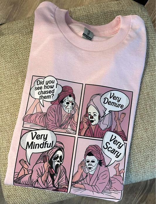 Very Demure Spooky Long Sleeve Tee