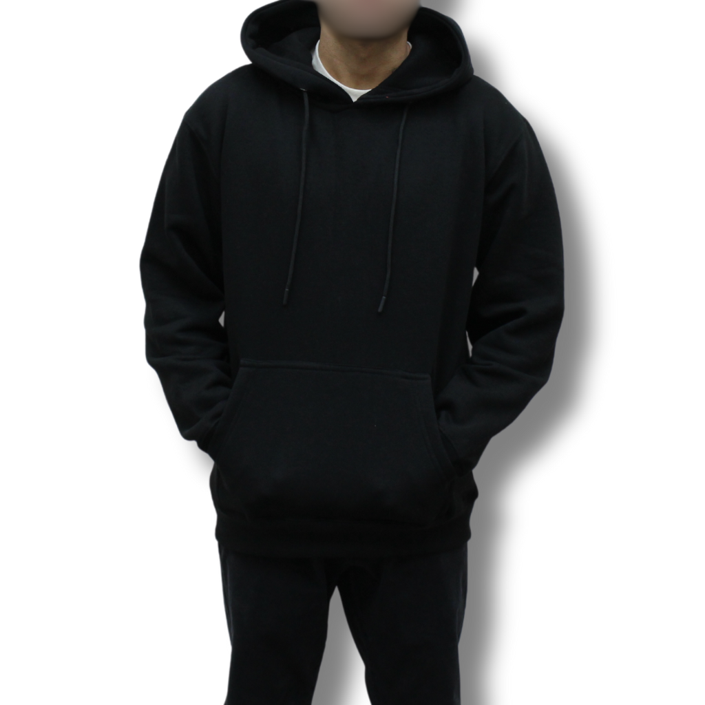 Premium Blank Hoodies by AmericanHTV - Black, Small image