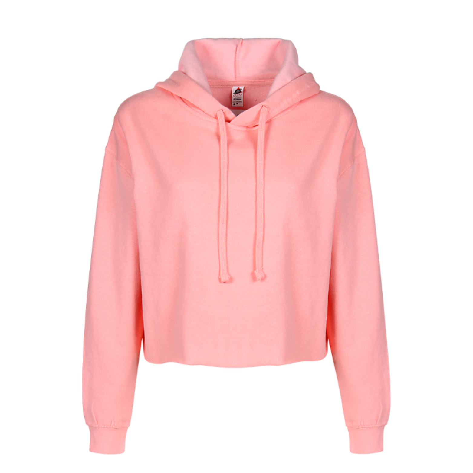 Crop Top Hoodies - Pale Pink, Small image